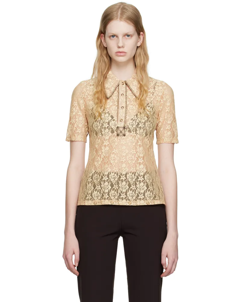 Maiden Name Beige Jess Polo Nude