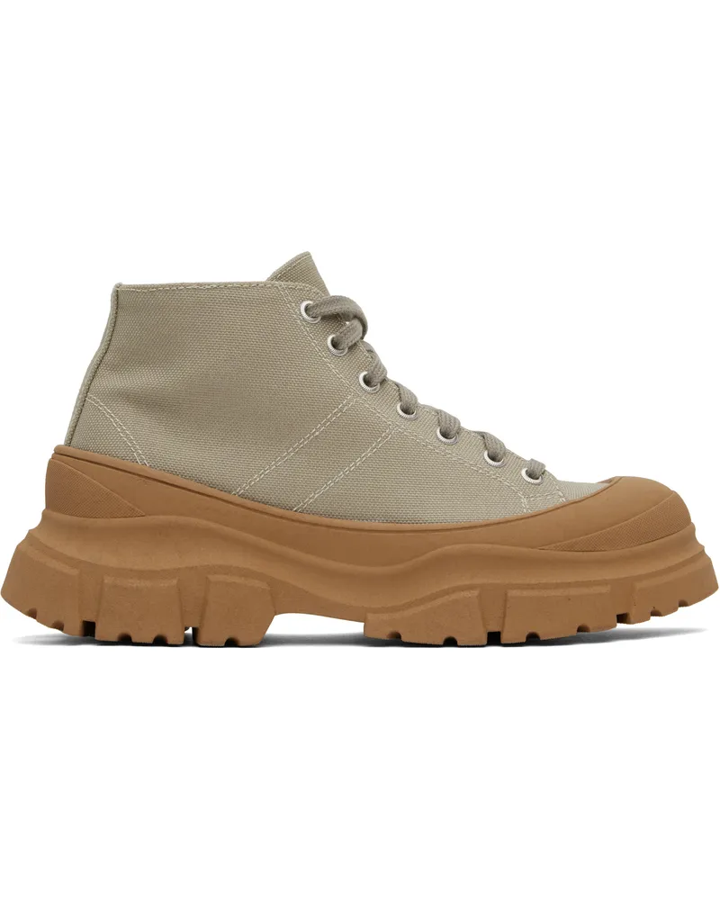 Sofie D'Hoore Taupe & Tan Fairway Sneakers Cord