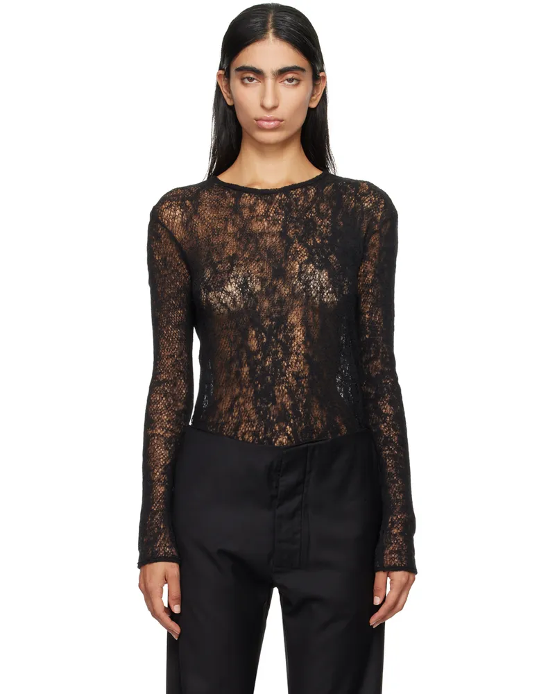 Gabriela Coll Garments Black No.292 Sweater 02