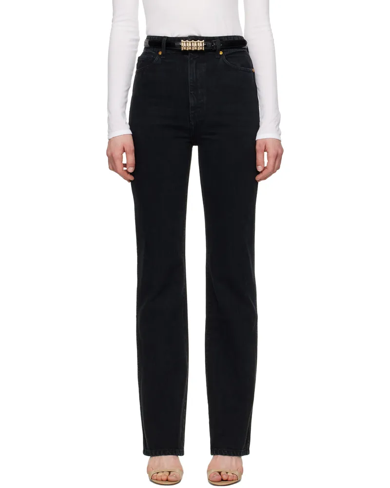 KHAITE Black Danielle Jeans 091