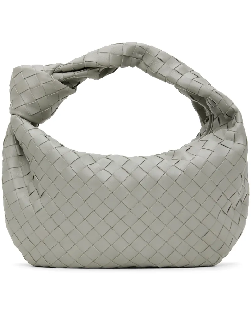 Bottega Veneta Gray Teen Jodie Shoulder Bag 1556