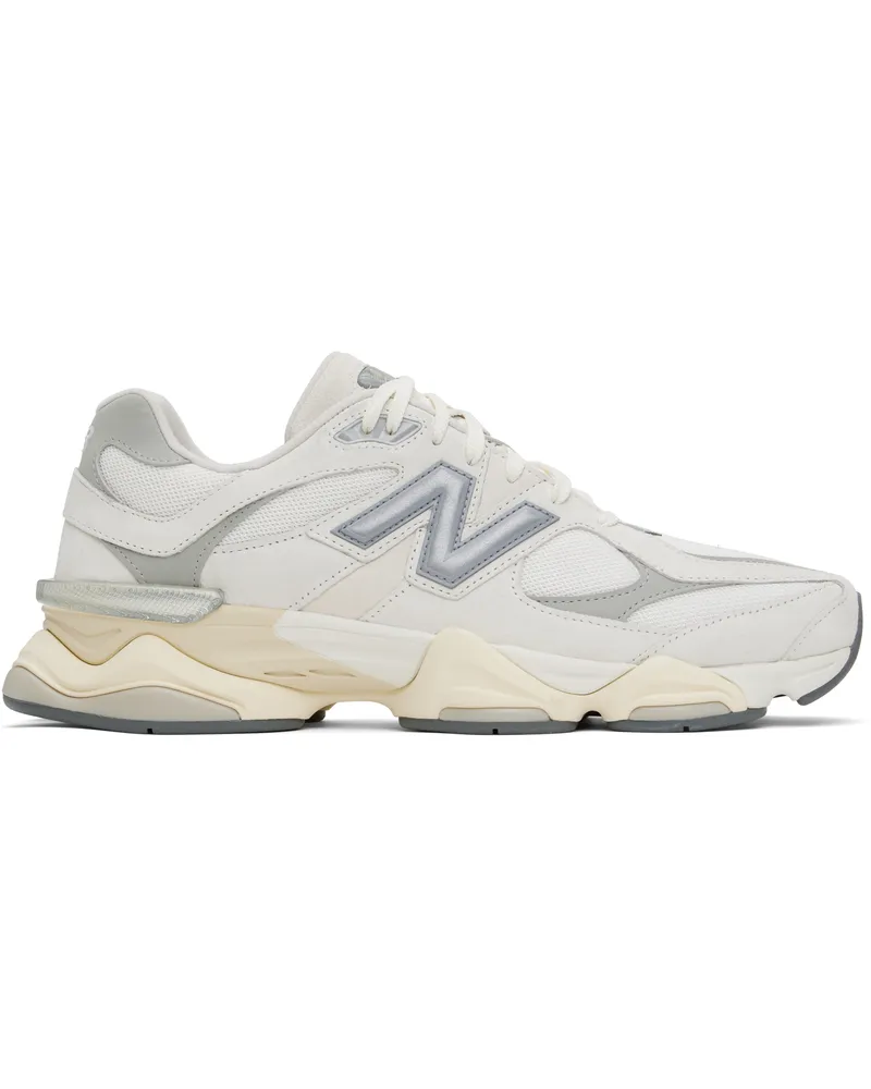 New Balance Off-White & Gray 9060 Sneakers White