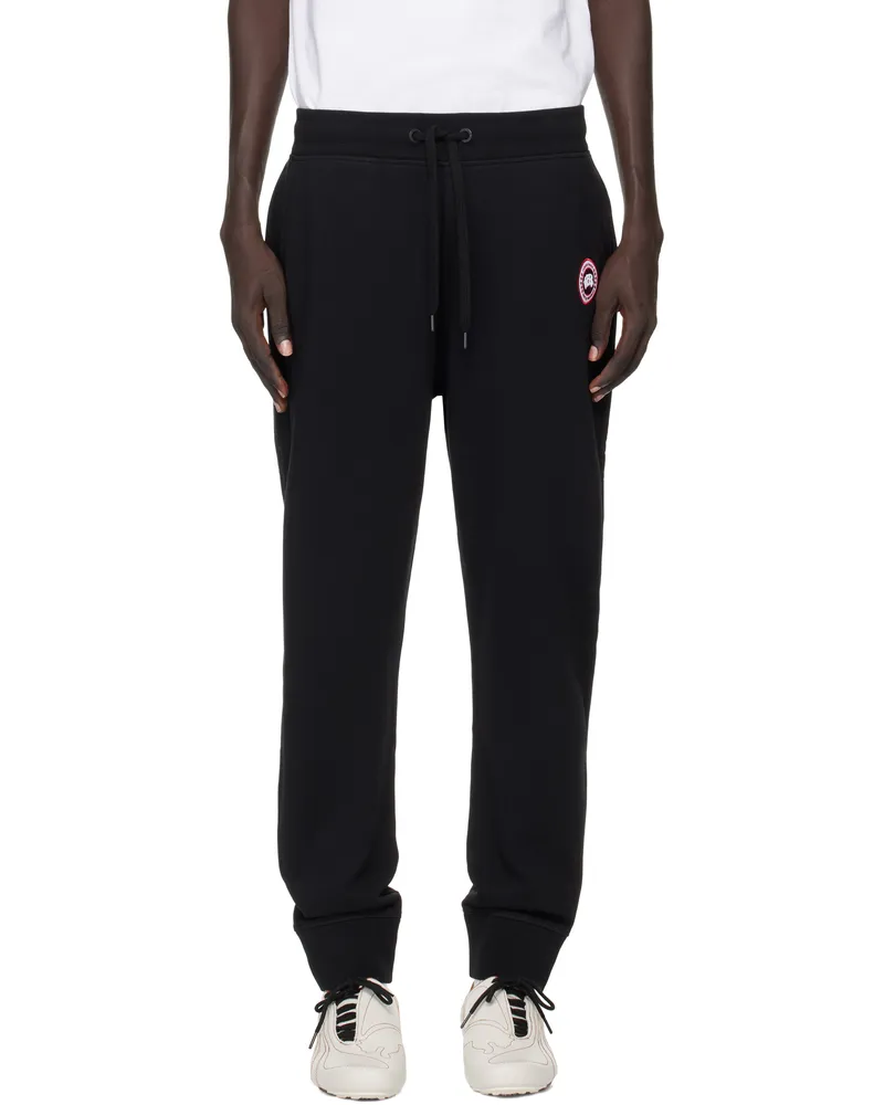 Canada Goose Black Terry Sweatpants 9061