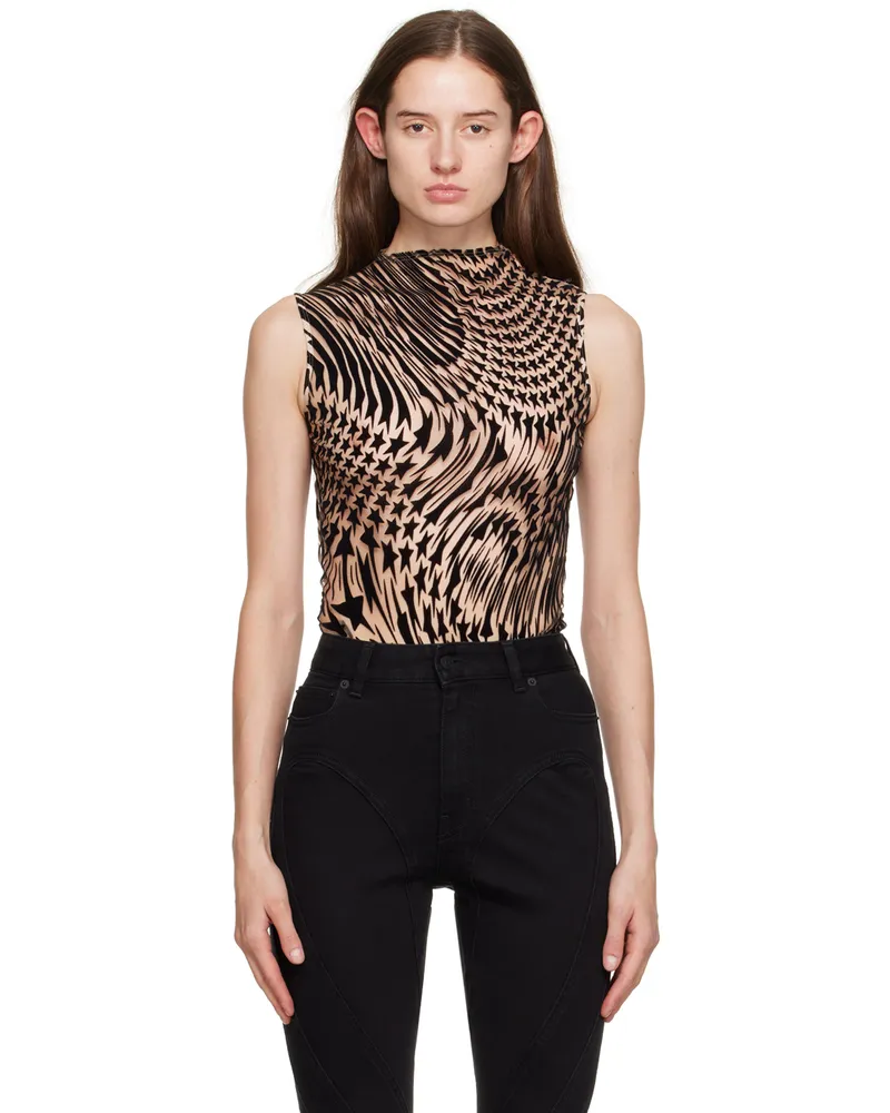 Thierry Mugler Black Star Bodysuit B99n1