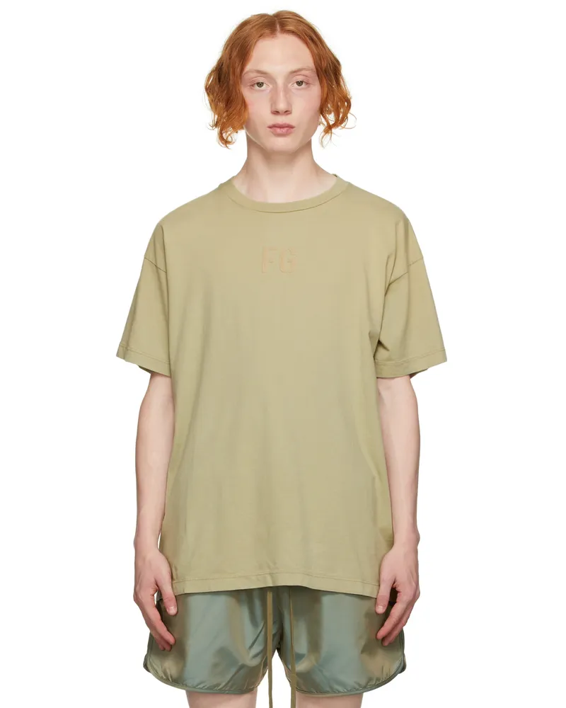 Fear of God Green 'FG' T-Shirt Vintage