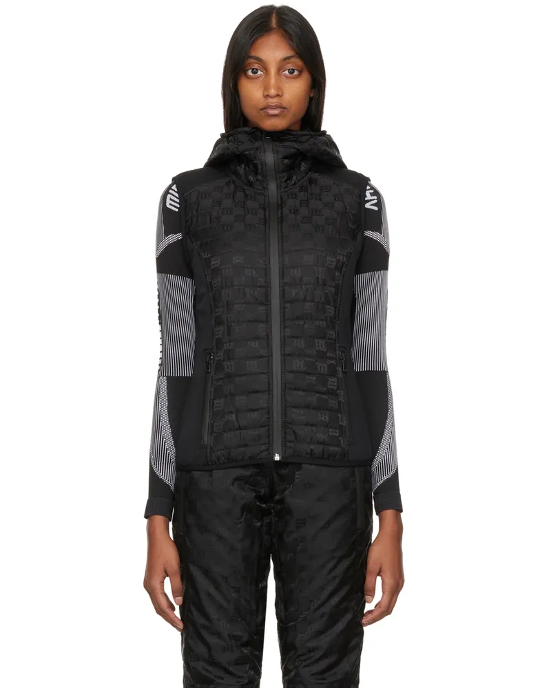 MISBHV Black Printed Vest Black