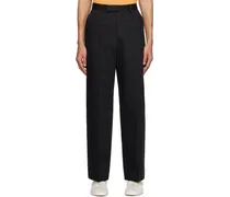 Black Relaxed Primo Trousers