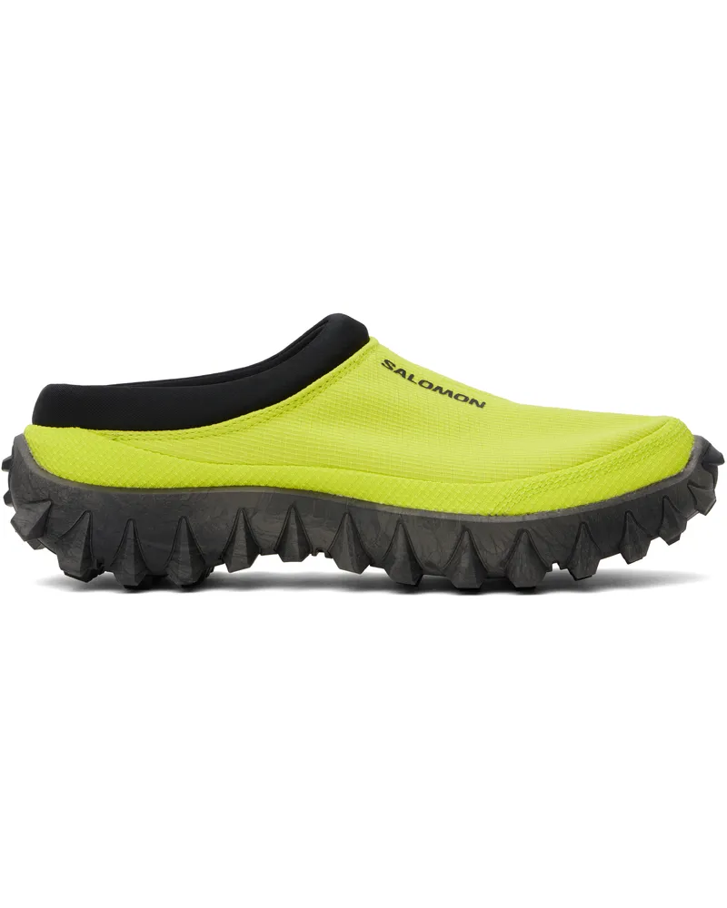 Salomon Yellow Snowclog Slippers Sulphurspring