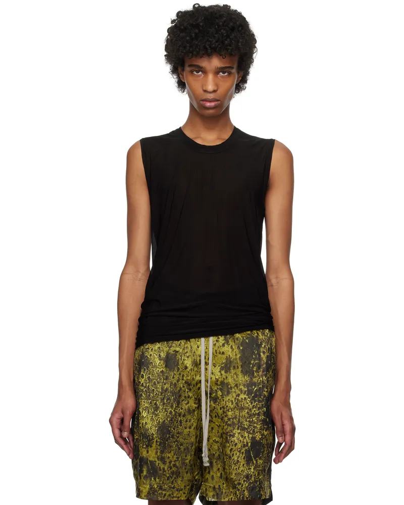 Rick Owens Black Hollywood Basic SL Tank Top 09