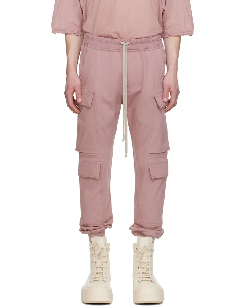 Rick Owens Pink Mastodon Mega Cargo Pants 63