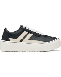 Lanvin Black Future Edition Cash Sneakers Grey