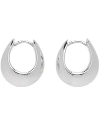 Tom Wood Silver Ice Small Hoop Earrings Sterling