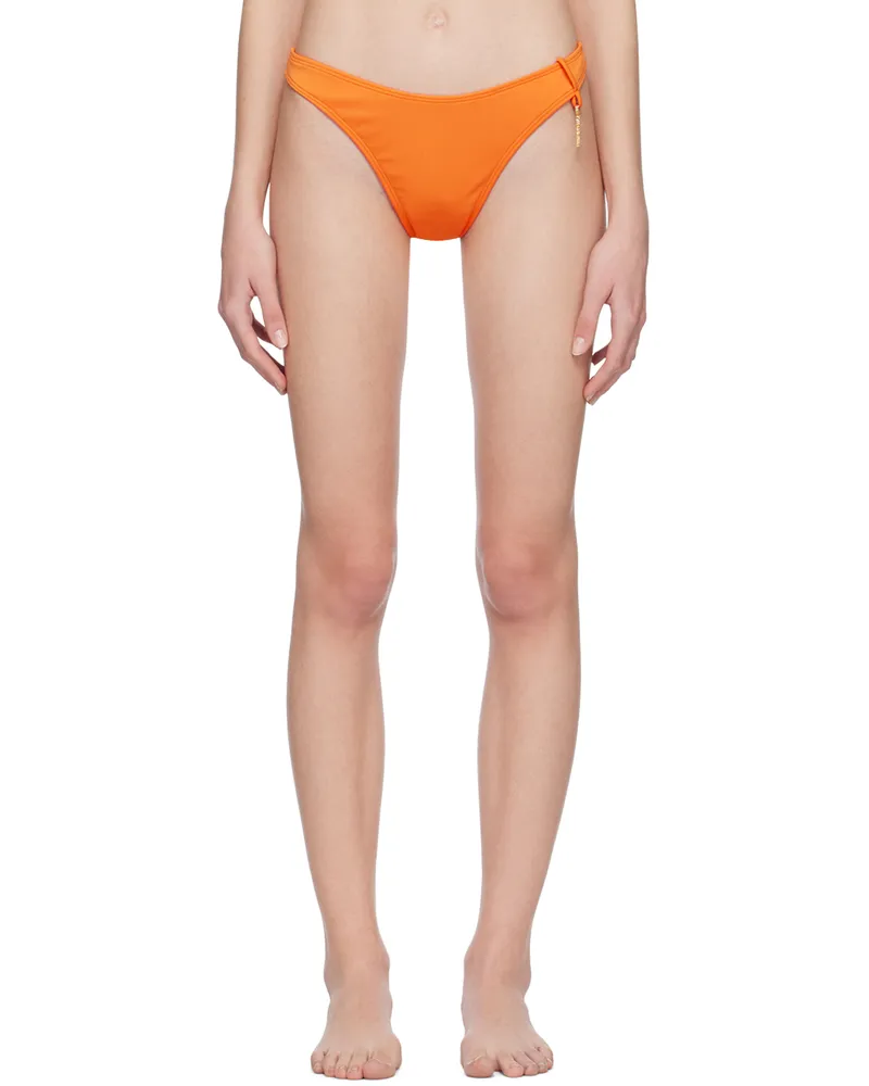 Jacquemus Orange Le Papier 'Le Bas De Maillot Signature' Bikini Bottoms 750