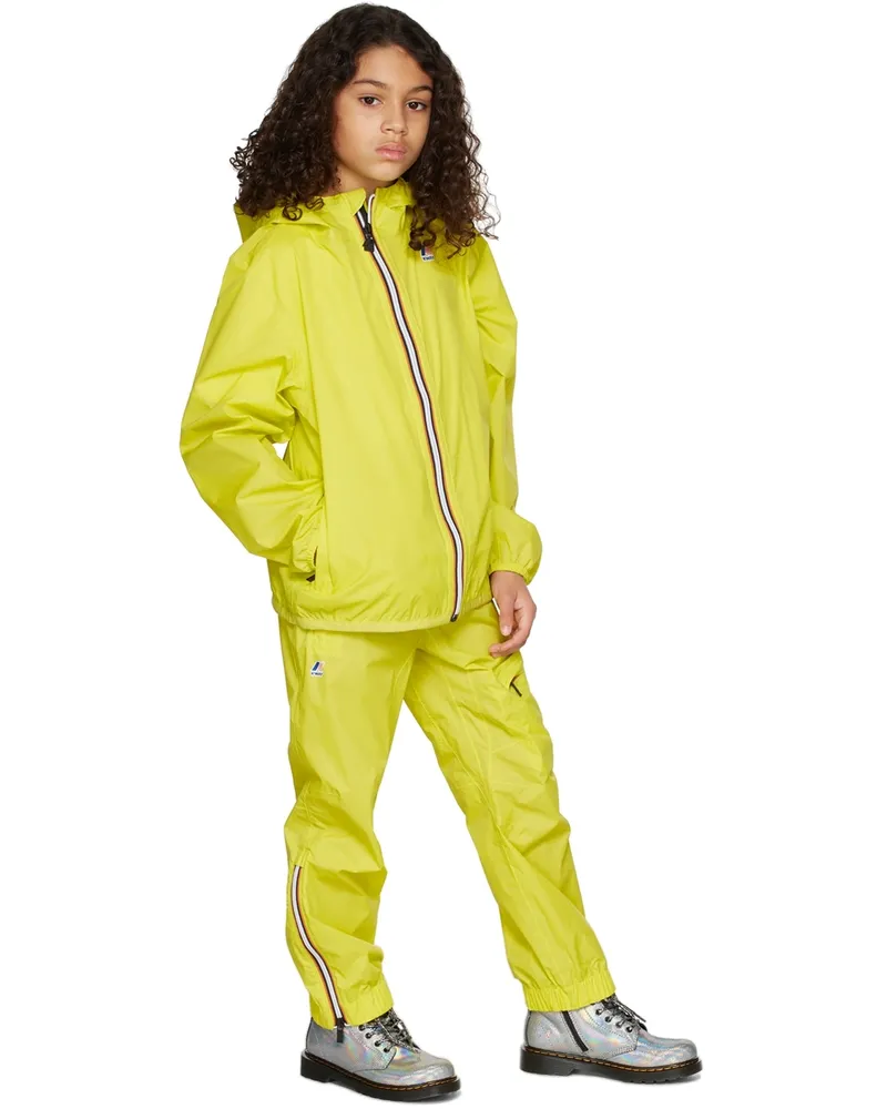 K-Way Kids Green 'Le Vrai Edgard' Track Pants V07