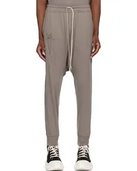 Rick Owens Gray Champion Edition Sweatpants Dust