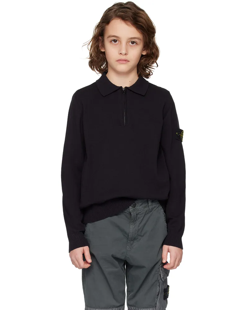 Stone Island Kids Navy 503B9 Polo V0020