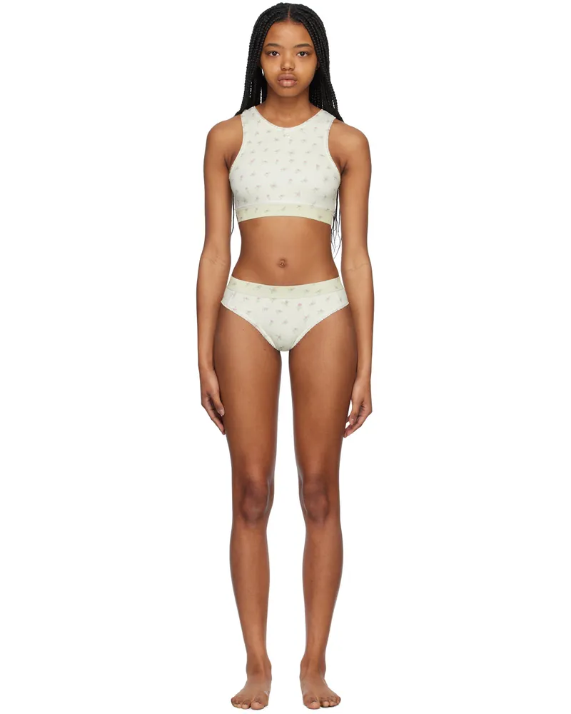 CORMIO Green Joanna Bikini Printed