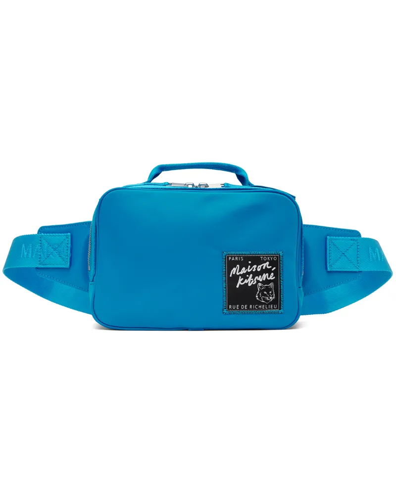 Kitsuné Blue 'The Traveller' Bag P451