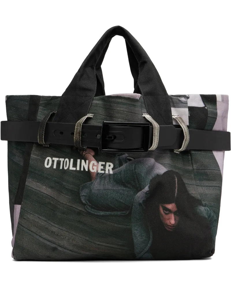 OTTOLINGER Multicolor Maxi Belted Tote Pribrw