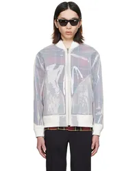 Undercover White Bomber Jacket White