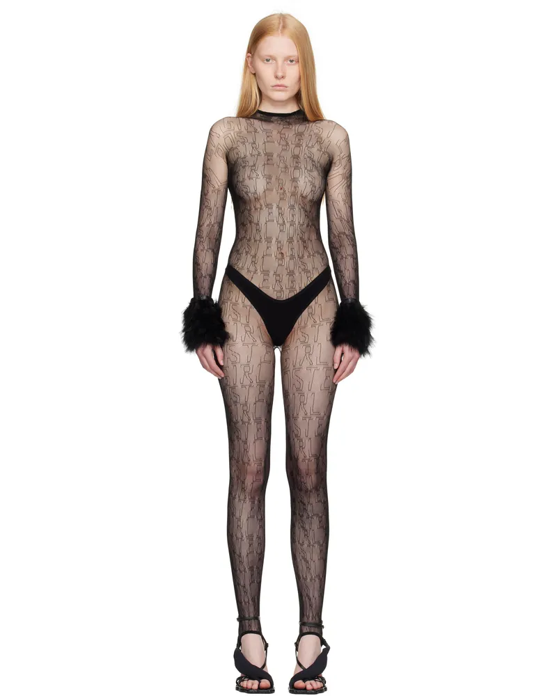 Poster Girl Black Trophy Jumpsuit Pitch