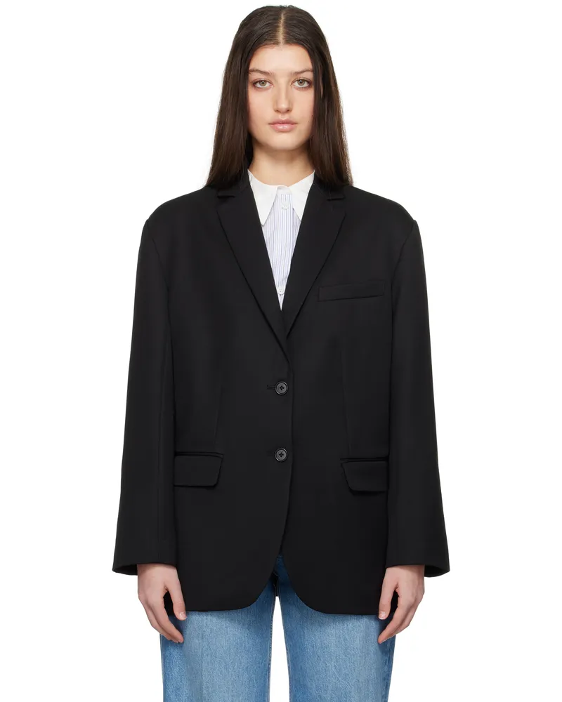 Anine Bing Black Quinn Blazer Black