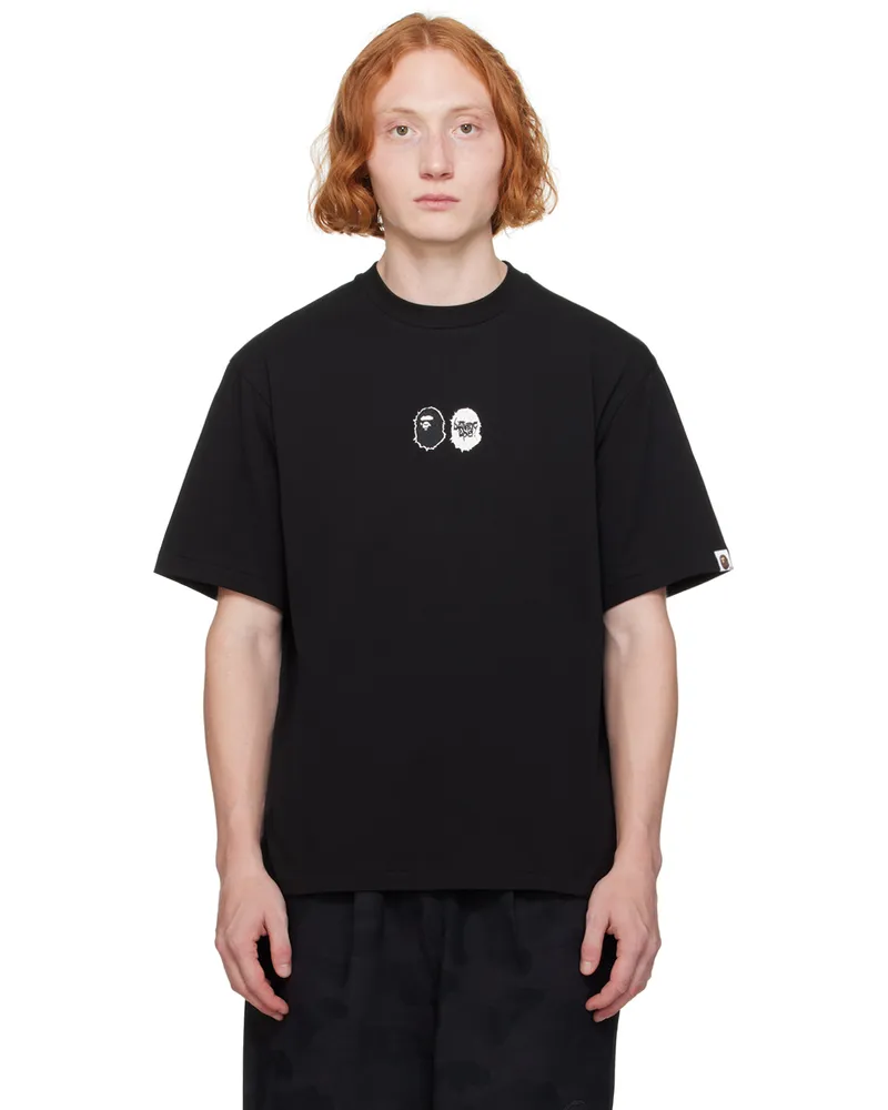 BAPE Black Mad Ape T-Shirt Black