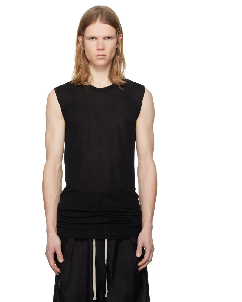 Rick Owens Black Hollywood Basic SL Tank Top 09