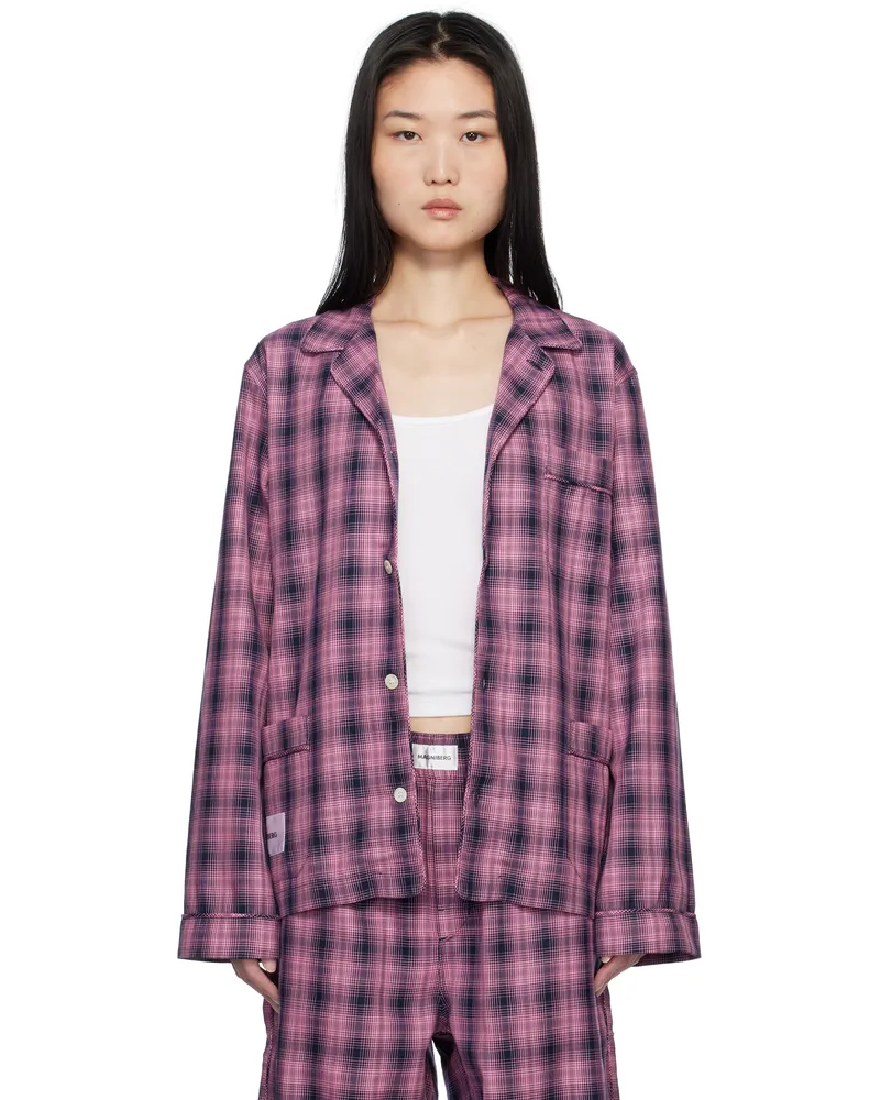 MAGNIBERG Pink Rodeo Pyjama Shirt Neon