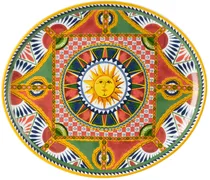 Multicolor Carretto Platter