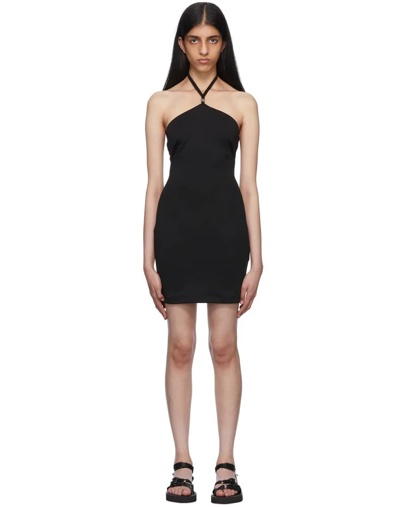 ksubi Black Suspense Minidress Black