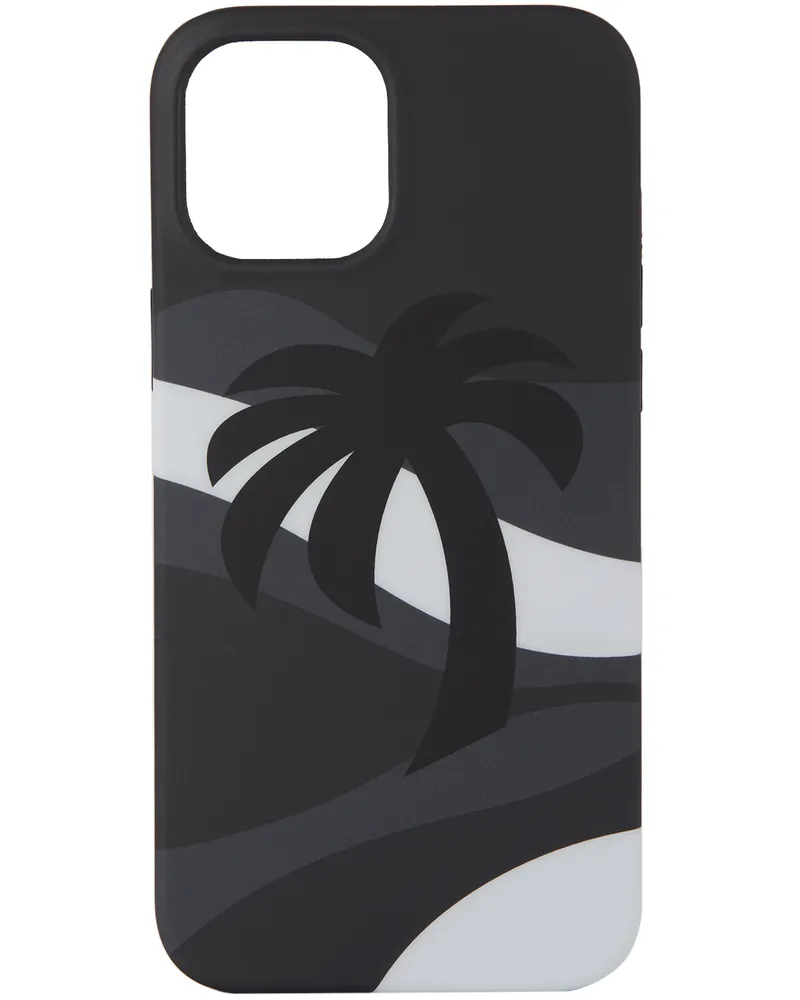 Palm Angels Black Palm iPhone 12 Pro Max Case Black