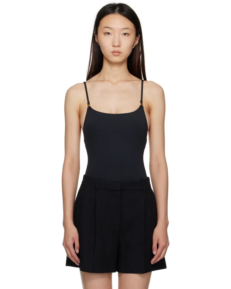 Anine Bing Black Vesta Swimsuit Black
