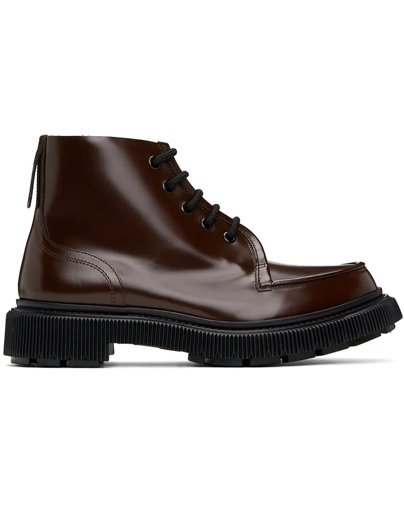 Adieu Paris Brown Type 164 Boots Dark