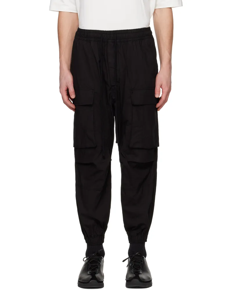 THOM KROM Black M P 7 Cargo Pants Black