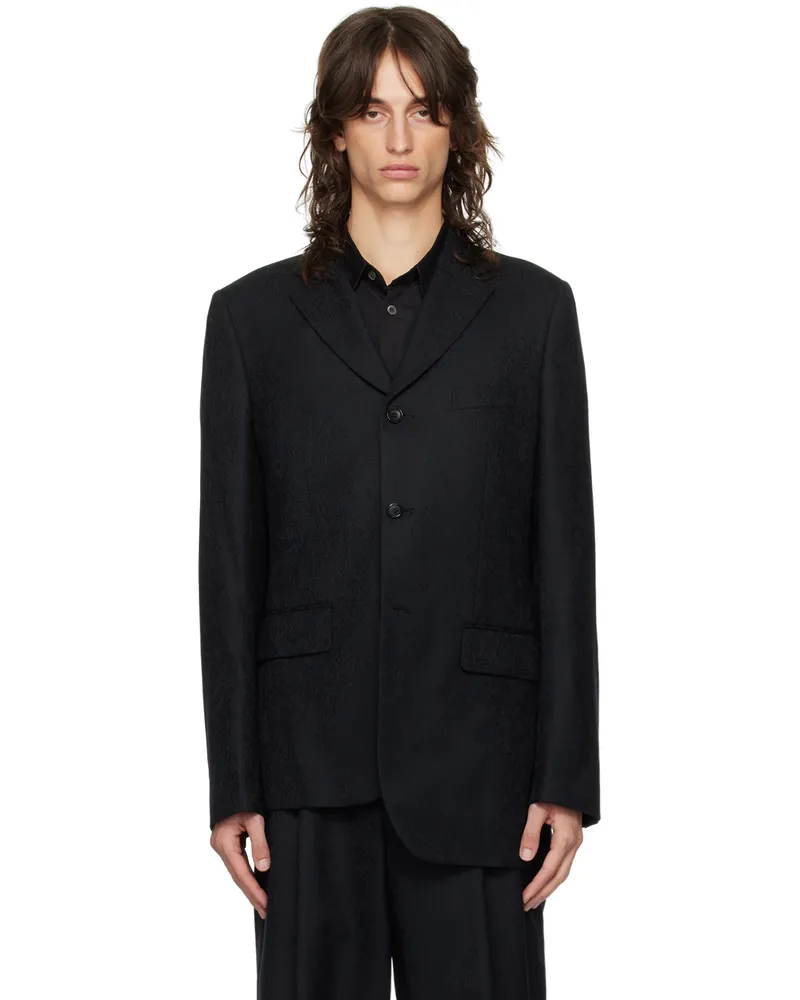 Comme des Garçons Black Paisley Blazer 1