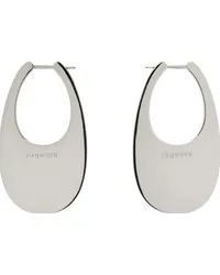 COPERNI Silver Large Swipe Earrings Silver