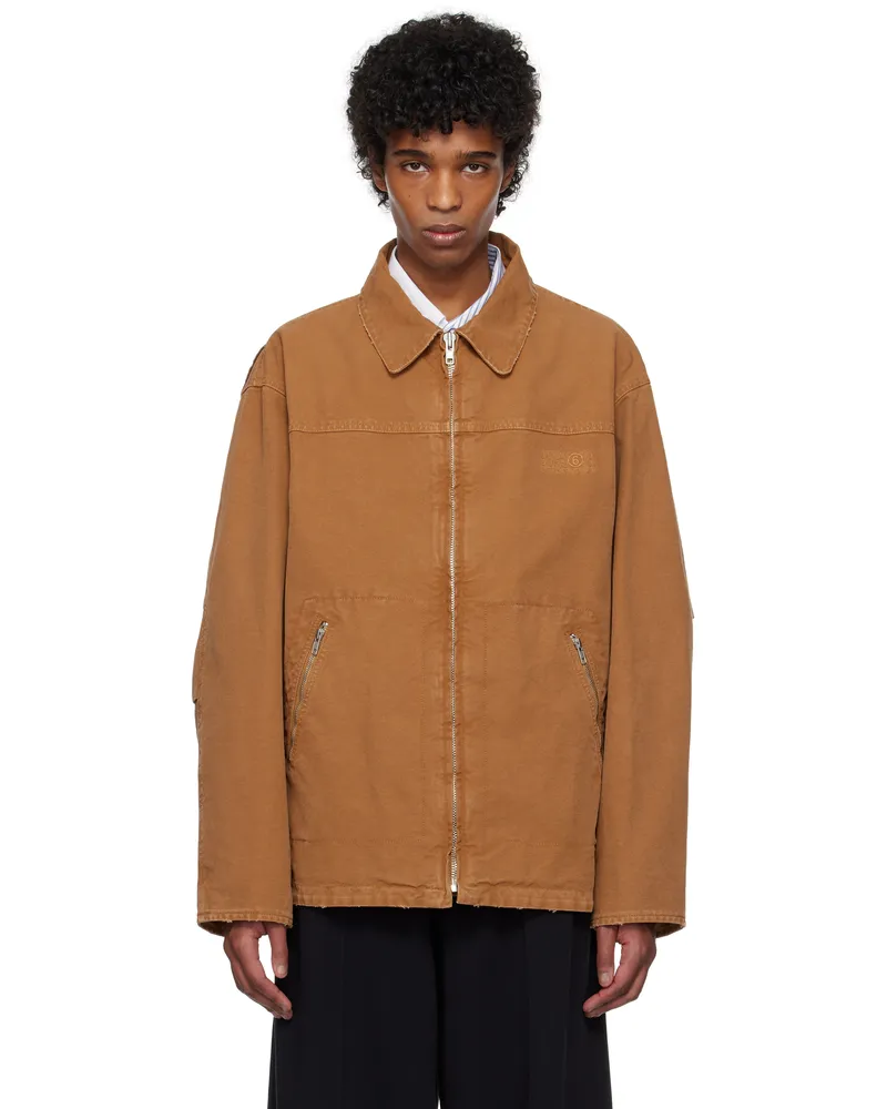 Maison Margiela Tan Canvas Jacket 132
