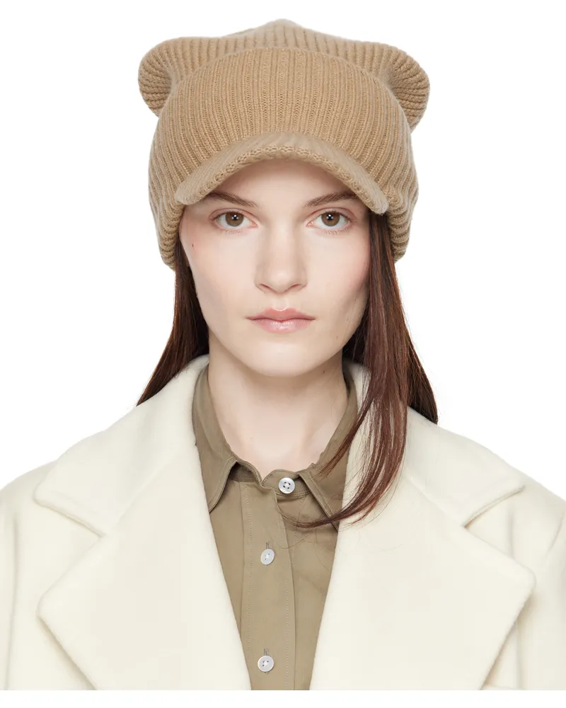 Max Mara Tan Pavidi Beanie 001