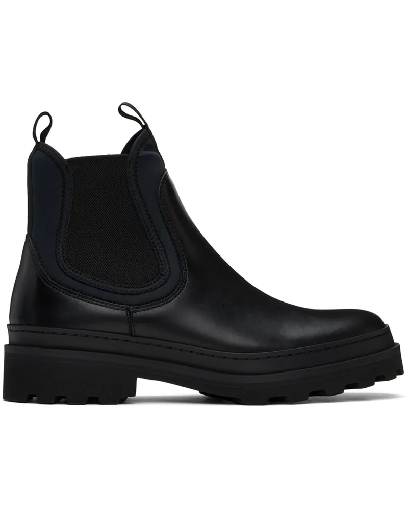 A.P.C. Black Adrien Chelsea Boots Lzz