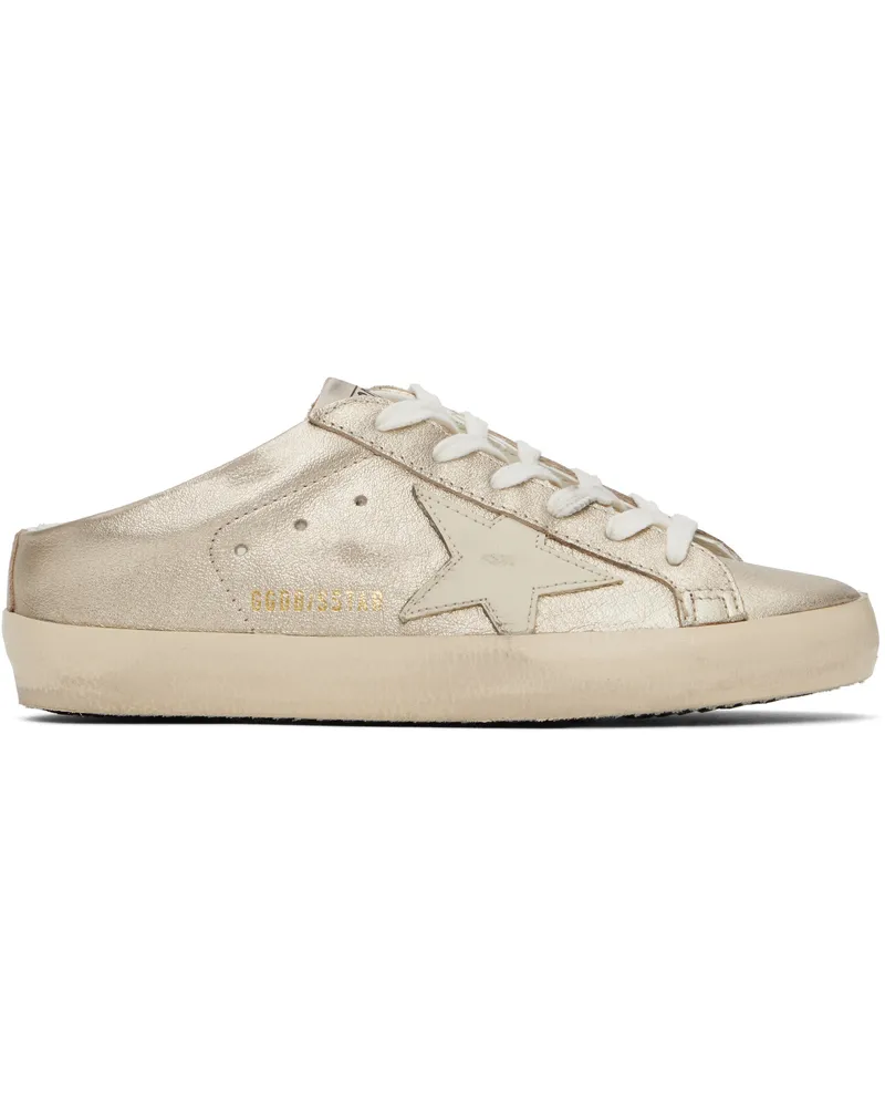 Golden Goose Gold Super-Star Sabot Sneakers 15582