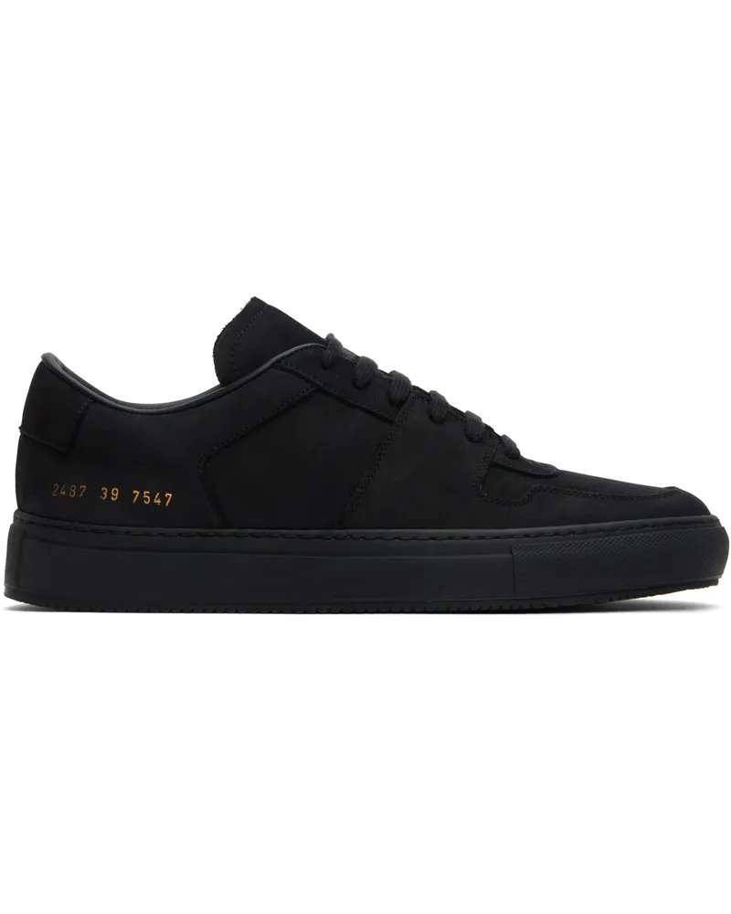 Common Projects Black Decades Sneakers 7547
