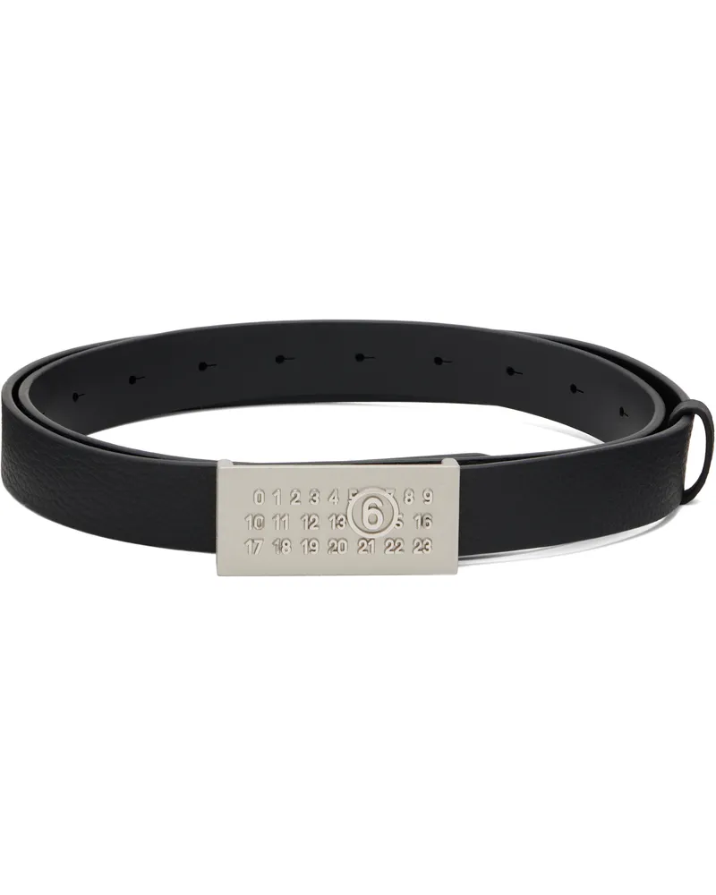 Maison Margiela Black Numeric Belt T8013