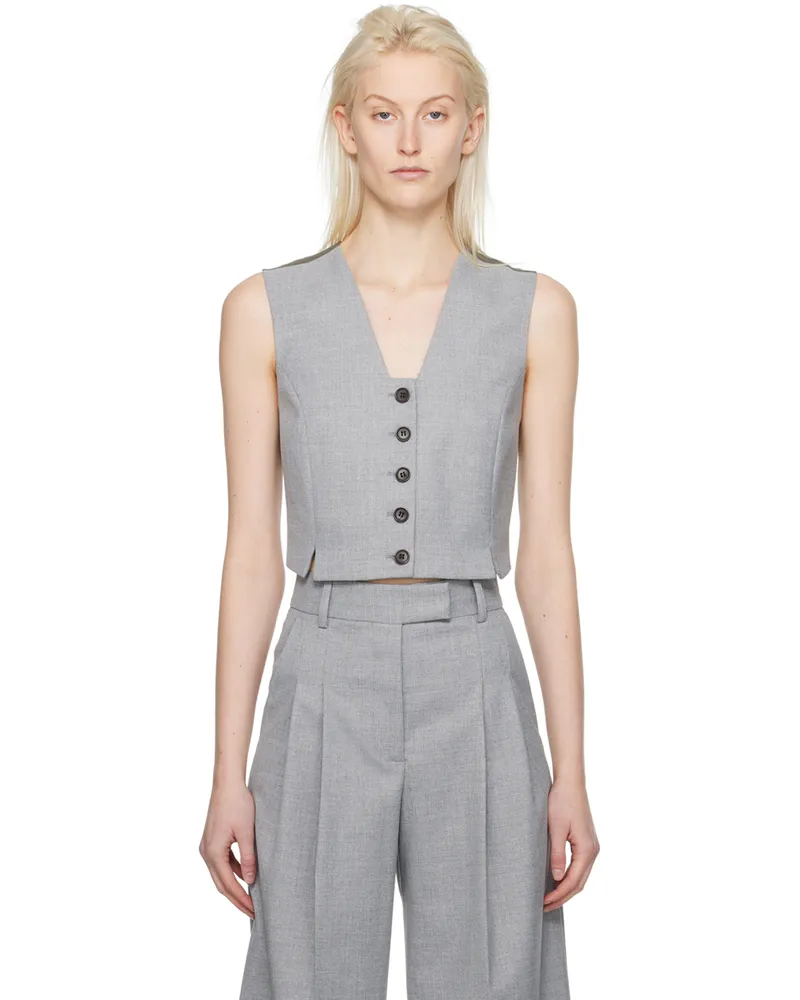 By Malene Birger Gray Bettas Vest T5m