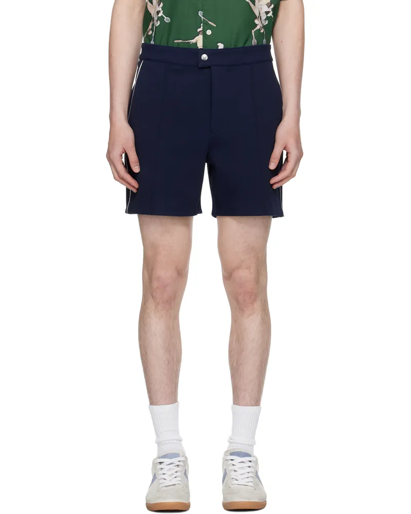 Lacoste Navy Elevated Tennis Shorts 166
