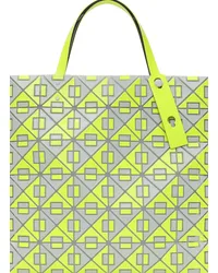 Issey Miyake Green & Gray Connect 6x6 Tote 57-ylw