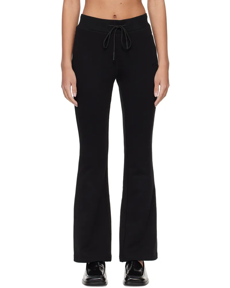 Fax Copy Express SSENSE Exclusive Black Sweatpants Black