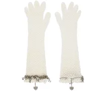 SSENSE Exclusive Off-White Gloves