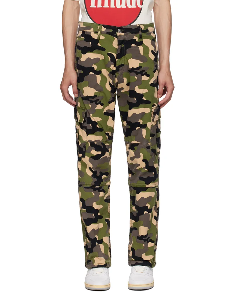 RHUDE Khaki Linares Cargo Pants Multi