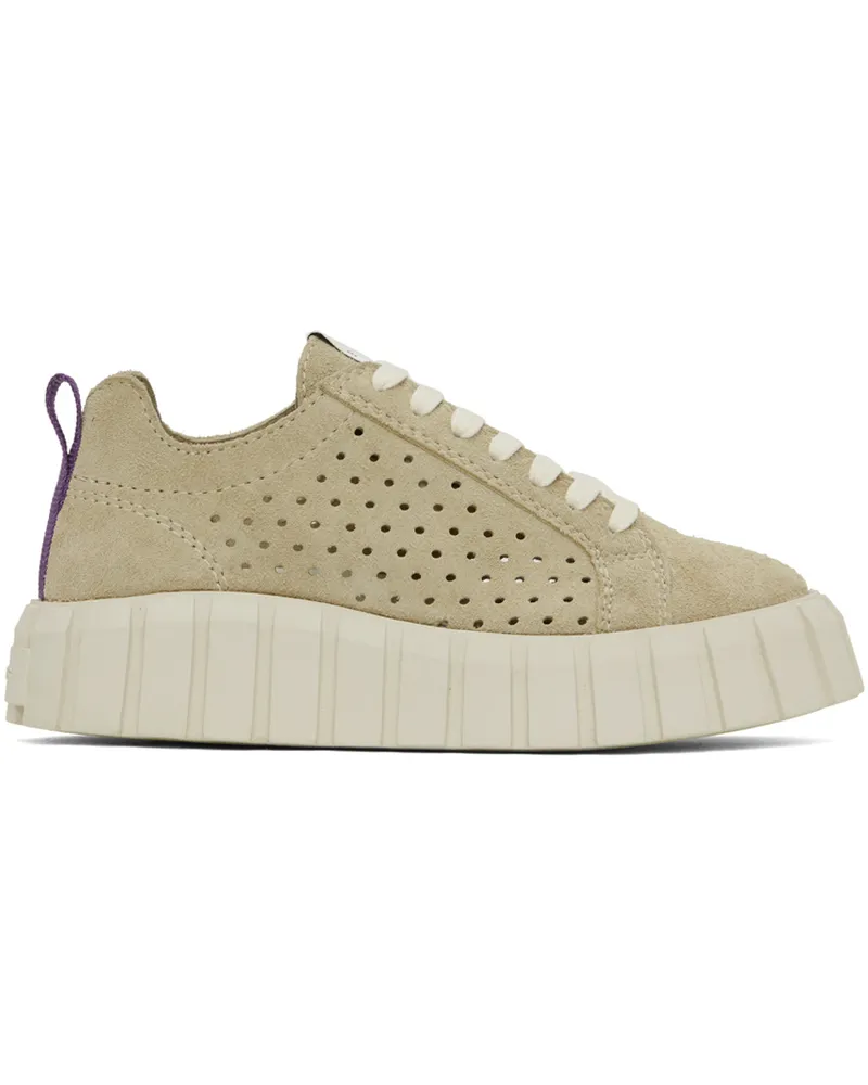 Eytys Beige Odessa Sneakers Suede